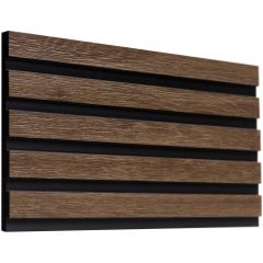 Панель Decor-Dizayn (Декор-Дизайн) 3000х150х10 мм, Коллекция Цветные панели, Коричневая, Полистирол, 904-66SH