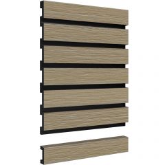 Панель Decor-Dizayn (Декор-Дизайн) 3000х240х13 мм, Коллекция Цветные панели, Коричневая, Полистирол, 916-63SH