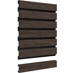 Панель Decor-Dizayn (Декор-Дизайн) 3000х240х13 мм, Коллекция Цветные панели, Коричневая, Полистирол, 916-67SH