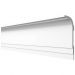 Карниз Decor-Dizayn (Декор-Дизайн) 2000х120х60 мм, Коллекция Грани, Белый, Полистирол, DD516
