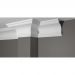 Карниз Decor-Dizayn (Декор-Дизайн) 2000х152х100 мм, Коллекция Estet (Эстет), Белый, Полистирол, DD522