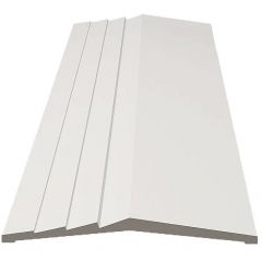 Панель Decor-Dizayn (Декор-Дизайн) 3000х200х20 мм, Белая, Полистирол, DD929(3m)