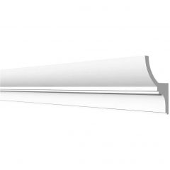 Карниз с отражателем Decor-Dizayn (Декор-Дизайн) DD 2000х70х45 мм Белый, Полистирол, DD508