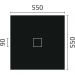 Розетка NMC (НМЦ) Arstyl CS5 550х550х60 мм DUCACS0550