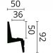Карниз NMC (НМЦ) Arstyl IL6 2000х50х92 мм 3038574