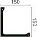 Карниз NMC (НМЦ) Arstyl L1 2000х150х150 мм DUMANL01000
