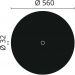 Розетка NMC (НМЦ) Arstyl R15 560х560х60 мм DUCAR153