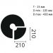 Розетка NMC (НМЦ) Arstyl R61 420х420х15 мм DUCAR610