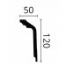 Карниз NMC (НМЦ) Nomastyl GT 2000х50х120 мм DSMNNGТ00