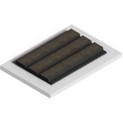 Декоративная панель HiWood (ХайВуд) 2700х120х12 мм BR497K (LV124LE1) шт.