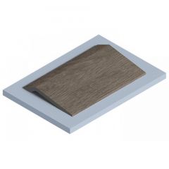 Декоративная панель HiWood (ХайВуд) 2700х116х17,5 мм BR490 (LV141) шт.