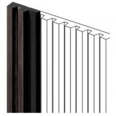 Финишный молдинг HiWood (ХайВуд) 2700х42х12 мм BR395NK (LF124A) шт.