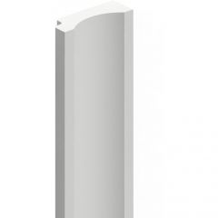 Финишный молдинг HiWood (ХайВуд) 3000х35.5х12 мм NP Белый LF138B Long