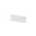 Плинтус потолочный МДФ грунтованный под покраску Ликорн (Likorn) Белый 2070х24х24 мм К 2.33.12