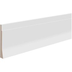 Плинтус ЛДФ меловой Ultrawood (Ультравуд) 2000х107х15 мм, Base 0009 i 2.00, шт.