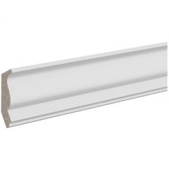 Карниз ЛДФ меловой Ultrawood (Ультравуд) 2440х26х40 мм, CR 0025 2.44, шт.