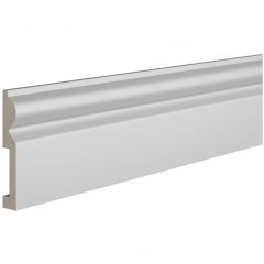 Плинтус ЛДФ меловой Ultrawood (Ультравуд) 2000х98х16 мм, Base 0018 i 2.00, шт.