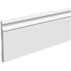Плинтус ЛДФ меловой Ultrawood (Ультравуд) 2000х180х15 мм, Base 0051 i 2.00, шт.