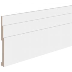Плинтус ЛДФ меловой Ultrawood (Ультравуд) 2000х200х21 мм, Base 2021 i 2.00, шт.