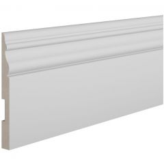 Плинтус ЛДФ меловой Ultrawood (Ультравуд) 2000х160х15 мм, Base 5272 i 2.00, шт.