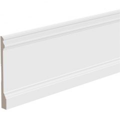 Плинтус ЛДФ меловой Ultrawood (Ультравуд) 2000х180х18 мм, Base 5801 i 2.00, шт.