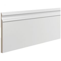 Плинтус ЛДФ меловой Ultrawood (Ультравуд) 2000х219х15 мм, Base 0005 i 2.00, шт.