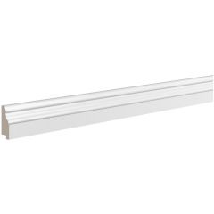 Молдинг ЛДФ меловой Ultrawood (Ультравуд) 2000х51х15 мм, Trim 0002A i 2.00, шт.