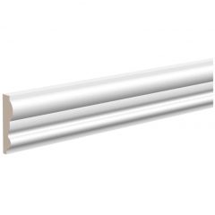 Молдинг ЛДФ меловой Ultrawood (Ультравуд) 2000х44х12 мм, U 0008 i 2.00, шт.
