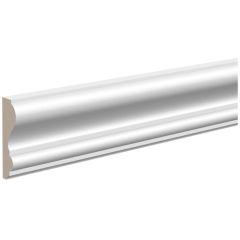 Молдинг ЛДФ меловой Ultrawood (Ультравуд) 2000х55х15 мм, U 0009 i 2.00, шт.