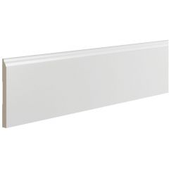 Плинтус ЛДФ меловой Ultrawood (Ультравуд) 2000х134х12 мм, Base 0008 i 2.00, шт.