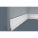 Плинтус потолочный Cosca Decor (Коска) PX024, 80х14, 2000 мм, Белый Экополимер
