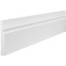 Плинтус потолочный Cosca Decor (Коска) PX031, 82х11, 2000 мм, Белый Экополимер