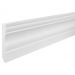 Плинтус потолочный Cosca Decor (Коска) PX015, 80х11, 2000 мм, Белый Экополимер