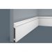 Плинтус потолочный Cosca Decor (Коска) PX026, 100х15, 2000 мм, Белый Экополимер