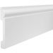 Плинтус потолочный Cosca Decor (Коска) PX004, 119х15, 2000 мм, Белый Экополимер