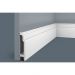 Плинтус потолочный Cosca Decor (Коска) PX003, 102х24, 2000 мм, Белый Экополимер