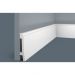 Плинтус потолочный Cosca Decor (Коска) PX022, 100х22, 2000 мм, Белый Экополимер