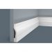 Плинтус потолочный Cosca Decor (Коска) PX017, 95х20, 2000 мм, Белый Экополимер