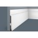 Плинтус потолочный Cosca Decor (Коска) PX007, 150х17, 2000 мм, Белый Экополимер