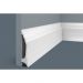 Плинтус потолочный Cosca Decor (Коска) PX009, 120х25, 2000 мм, Белый Экополимер