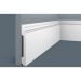 Плинтус потолочный Cosca Decor (Коска) PX006, 138х18, 2000 мм, Белый Экополимер