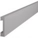 Плинтус Cosca Decor (Коска) PX050-039, 65х15, 2000 мм, Экополимер пыльно-серый SoftTouch