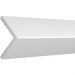 Угол Cosca Decor (Коска) AX001, 25х25, 2000 мм, Экополимер
