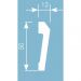 Молдинг Cosca Decor (Коска) MX047, 50х12, 2000 мм, Экополимер