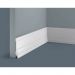 Плинтус потолочный Cosca Decor (Коска) PX042, 83х12, 2000 мм, Белый Экополимер