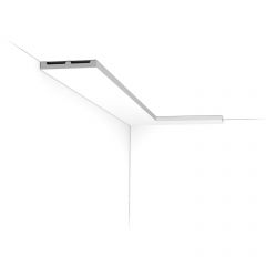 Потолочный карниз Orac Decor (Орак Декор) SX163 Square, 101х13, 2000 мм, Дюрополимер