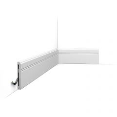 Плинтус напольный Orac Decor SX105, 110х13, 2000 мм, Дюрополимер, шт.