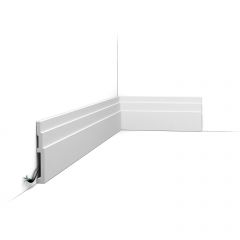 Плинтус напольный Orac Decor SX180 High Line, 120х16, 2000 мм, Дюрополимер, шт.