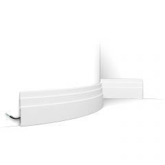 Плинтус гибкий напольный Orac Decor SX180F High Line, 120х16, 2000 мм, шт.
