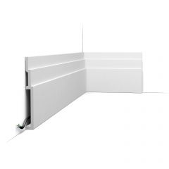 Плинтус напольный Orac Decor SX181 High Line, 200х22, 2000 мм, Дюрополимер, шт.